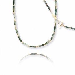 14k vergoldetes Edelstahl-Halsband NST2038