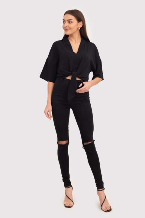 Bluzka Model TA572 Black - Ax Paris - L Bluzka Model TA572 Black - Ax Paris - L