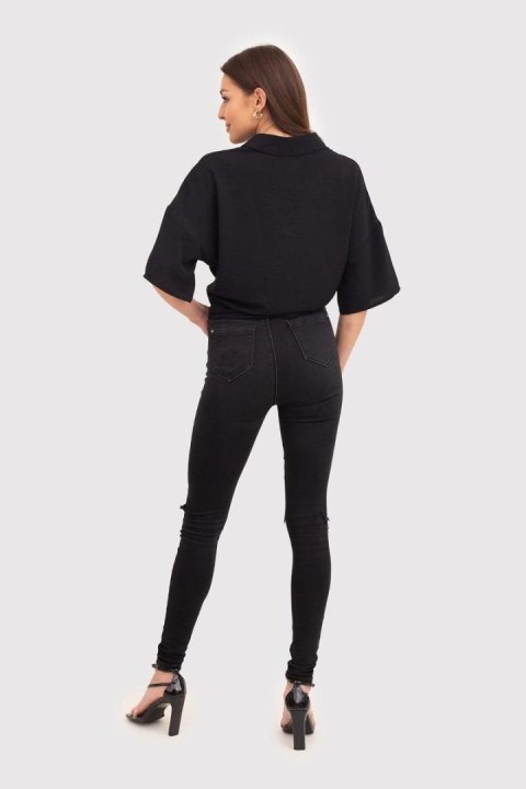 Bluzka Model TA572 Black - Ax Paris - L Bluzka Model TA572 Black - Ax Paris - L