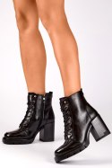 Botki Model 24-12493B Black - PRIMO - 37
