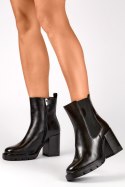 Botki Model 24-12495B Black - PRIMO - 37