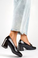 Czółenka Model 24-58242B Black - PRIMO - 37