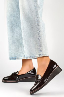 Czółenka Model 24-58266B Black - PRIMO - 38