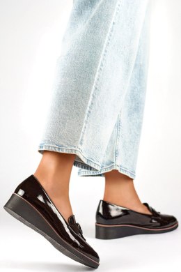 Czółenka Model 24-58266B Black - PRIMO - 38