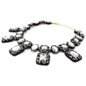 Halskette Gothic Crystal XXL Weiß Halskette Gothic Crystal XXL Weiß