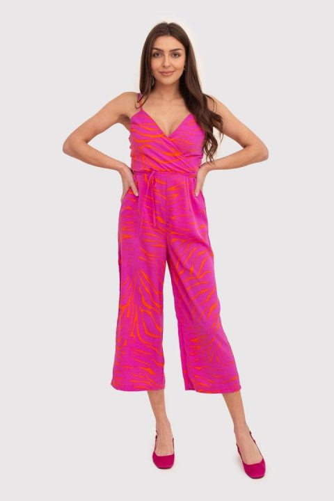 Kombinezon Model PA590 Pink - Ax Paris - XL Kombinezon Model PA590 Pink - Ax Paris - XL