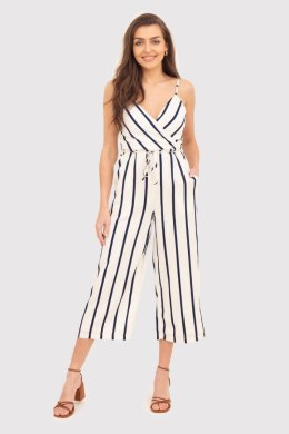 Kombinezon Model PA617 Cream/ Navy - Ax Paris - XL