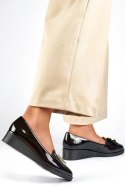 Półbuty Model 24-58267B Black - PRIMO - 38 Półbuty Model 24-58267B Black - PRIMO - 38