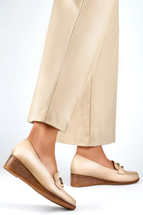 Półbuty Model 24-58286BE Beige - PRIMO - 38 Półbuty Model 24-58286BE Beige - PRIMO - 38