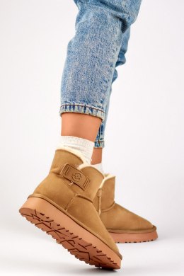 Śniegowce Model 25-97951BE Beige - PRIMO - 38
