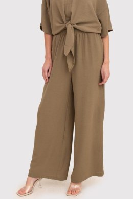 Spodnie Damskie Model TRA038 Khaki - Ax Paris - M
