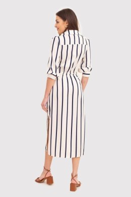 Sukienka Model DA1794 Cream/Navy - Ax Paris - XL