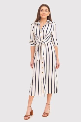 Sukienka Model DA1794 Cream/Navy - Ax Paris - M