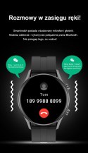 SMARTWATCH MĘSKI G. Rossi SW019-3 black/red (sg014c) PROWADZENIE ROZMÓW SMARTWATCH MĘSKI G. Rossi SW019-3 black/red (sg014c) PROWADZENIE ROZMÓW