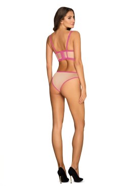 Komplet Model Nudelia 2cz Beige/Pink - Obsessive - S/M