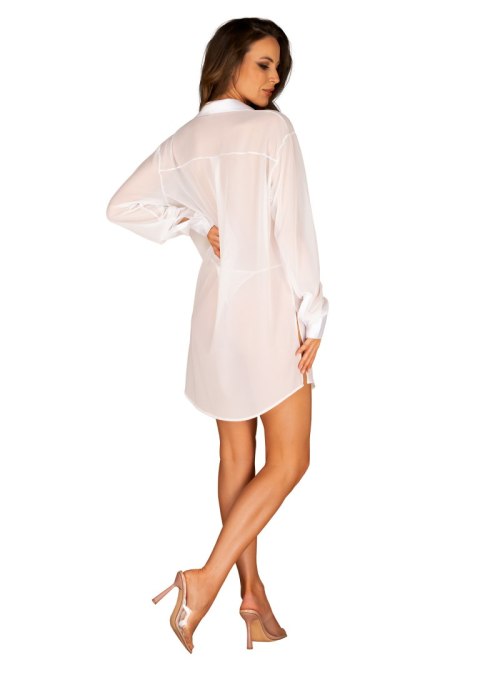 Koszulka Model Babydoll Stellya White - Obsessive - XL/XXL Koszulka Model Babydoll Stellya White - Obsessive - XL/XXL