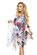 Sukienka Plażow Tunika Model #7 Multicolor - Irall - uniwersalny
