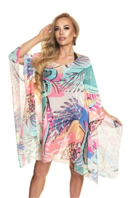 Sukienka Plażow Tunika Model Padma 23 Multicolor - Irall - uniwersalny