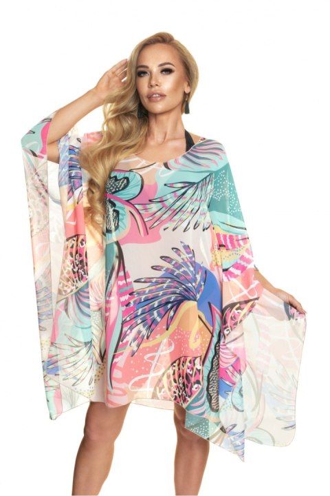 Sukienka Plażow Tunika Model Padma 23 Multicolor - Irall - uniwersalny