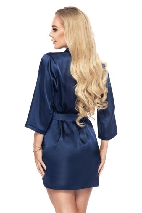 Szlafrok Damski Model Aria Navy - Irall - XL Szlafrok Damski Model Aria Navy - Irall - XL