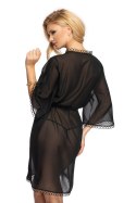 Szlafrok Model Sadia Black - Irall - XL Szlafrok Model Sadia Black - Irall - XL