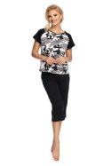 Piżama Damska Model Benita Grafit/Black - Irall - XL Piżama Damska Model Benita Grafit/Black - Irall - XL