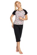 Piżama Damska Model Consuela Grey/Black - Irall - S Piżama Damska Model Consuela Grey/Black - Irall - S