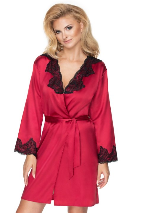 Szlafrok Damski Model Juniper Burgund - Irall - XL