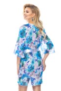 Szlafrok Damski Model Kasumi I Flowers - Irall - XXL