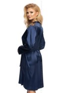 Szlafrok Model Elodie Navy - Irall - XXL