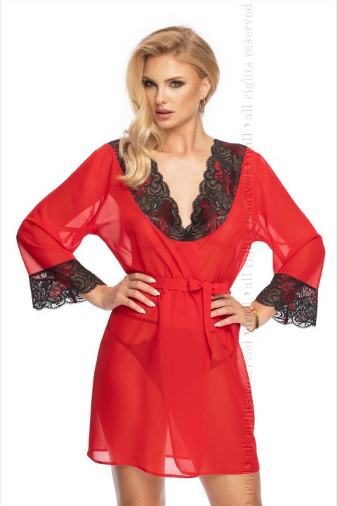 Szlafrok Model Oriana Red - Irall - M