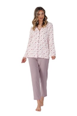 Piżama Damska Model Elin 1496 Light Pink - M-Max - L