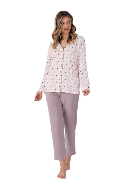 Piżama Damska Model Elin 1496 Light Pink - M-Max - L Piżama Damska Model Elin 1496 Light Pink - M-Max - L