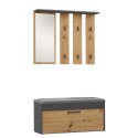 Garderoba Parma PARMA ANTRACYT ARTISAN Garderoba Parma PARMA ANTRACYT ARTISAN