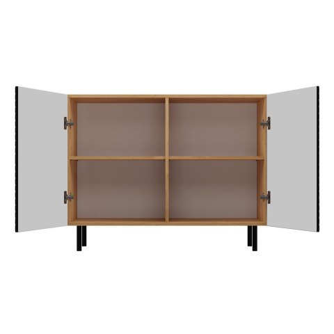 Komoda KAMA 2D SLIM ARTISAN CZARNY Komoda KAMA 2D SLIM ARTISAN CZARNY