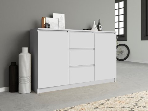 Komoda Malwa 2D3S BIAŁY Komoda Malwa 2D3S BIAŁY
