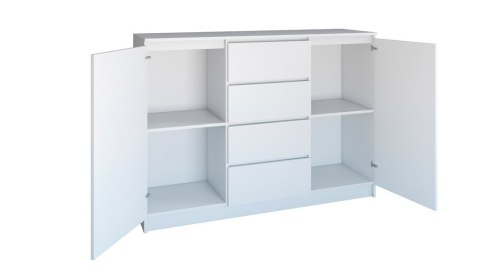 Komoda Malwa 2D4S/120 BIAŁY Komoda Malwa 2D4S/120 BIAŁY
