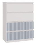 Komoda Malwa M4 ARTESO BLUE Niebieski Komoda Malwa M4 ARTESO BLUE Niebieski