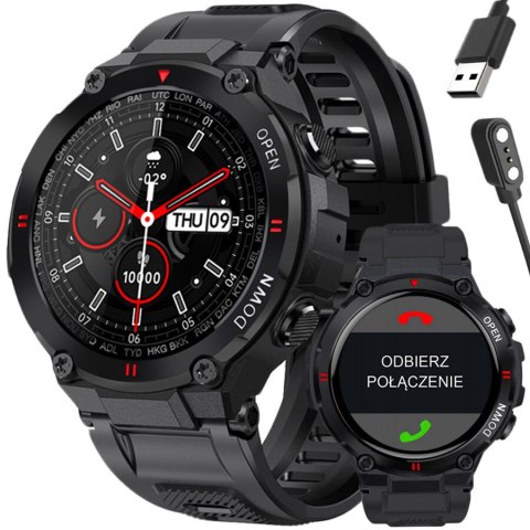 SMARTWATCH MĘSKI GRAVITY GT7-1 - WYKONYWANIE POŁĄCZEŃ (sg016a) SMARTWATCH MĘSKI GRAVITY GT7-1 - WYKONYWANIE POŁĄCZEŃ (sg016a)