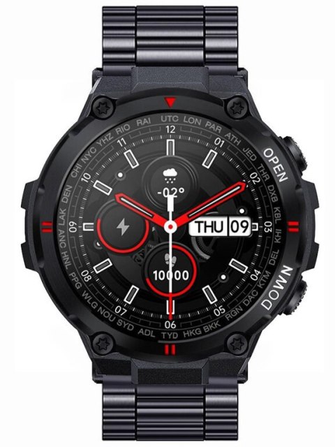 SMARTWATCH MĘSKI GRAVITY GT7-2 - WYKONYWANIE POŁĄCZEŃ (sg016b) SMARTWATCH MĘSKI GRAVITY GT7-2 - WYKONYWANIE POŁĄCZEŃ (sg016b)