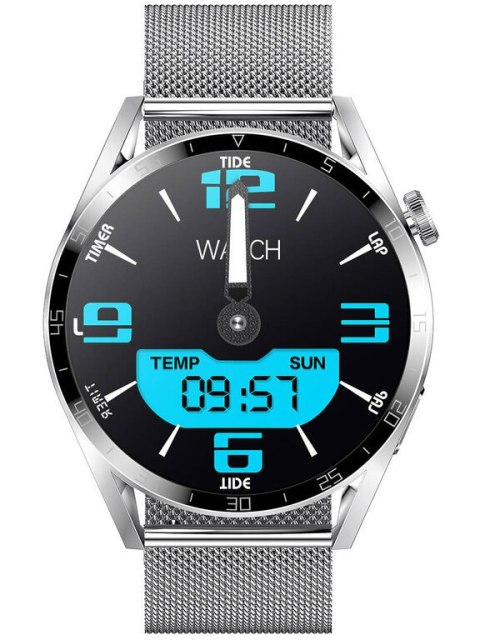 SMARTWATCH MĘSKI PACIFIC 42-02 - ROZMOWY BLUETOOTH, ASYSTENT GŁOSOWY (sy035b) SMARTWATCH MĘSKI PACIFIC 42-02 - ROZMOWY BLUETOOTH, ASYSTENT GŁOSOWY (sy035b)