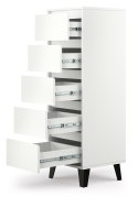 Komoda Scandi 5S BIAŁY Komoda Scandi 5S BIAŁY