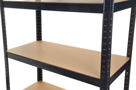 Regał Magazynowe P9040 CZARNY Regał Magazynowe P9040 CZARNY