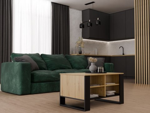 Stolik Modern 4P DĄB ARTISAN CZARNY Stolik Modern 4P DĄB ARTISAN CZARNY