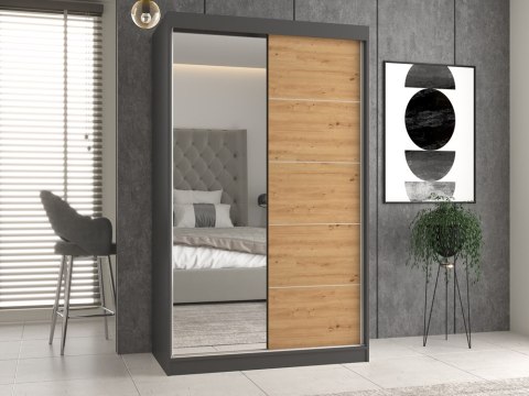 Szafa Iga 120 A/C ANTRACYT ARTISAN Szafa Iga 120 A/C ANTRACYT ARTISAN