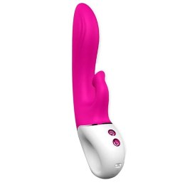 S-HANDE Dew wibrator typu króliczek z funkcją ssania i 9 trybami wibracji Red Rose (P1)