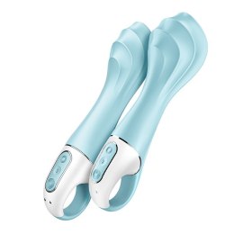 Satisfyer Air Pump Vibrator 5+ wibrator z pompką Light Blue (P1)