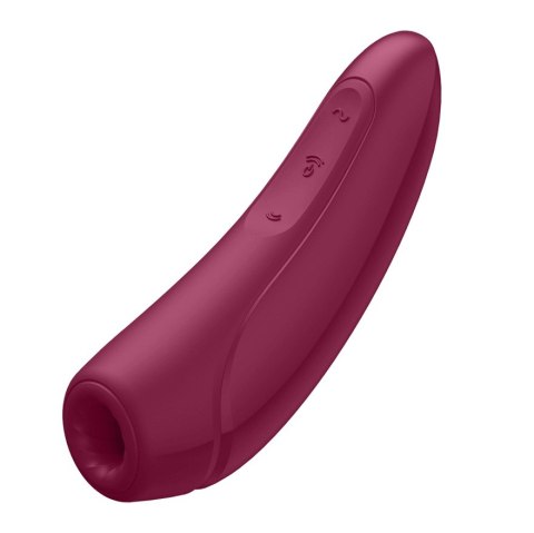 Satisfyer Curvy 1+ bezdotykowy stymulator ssąco-wibrujący Rose Red (P1) Satisfyer Curvy 1+ bezdotykowy stymulator ssąco-wibrujący Rose Red (P1)