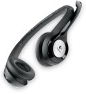 Słuchawki z mikrofonem Logitech H390 Czarny 981-000406 Słuchawki z mikrofonem Logitech H390 Czarny 981-000406