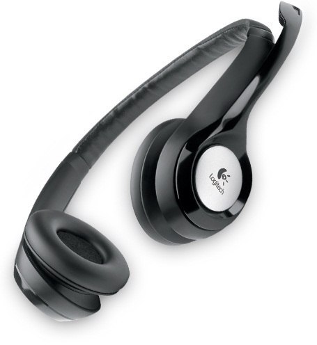 Słuchawki z mikrofonem Logitech H390 Czarny 981-000406 Słuchawki z mikrofonem Logitech H390 Czarny 981-000406